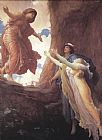 Lord Frederick Leighton Canvas Paintings - Return of Persephone